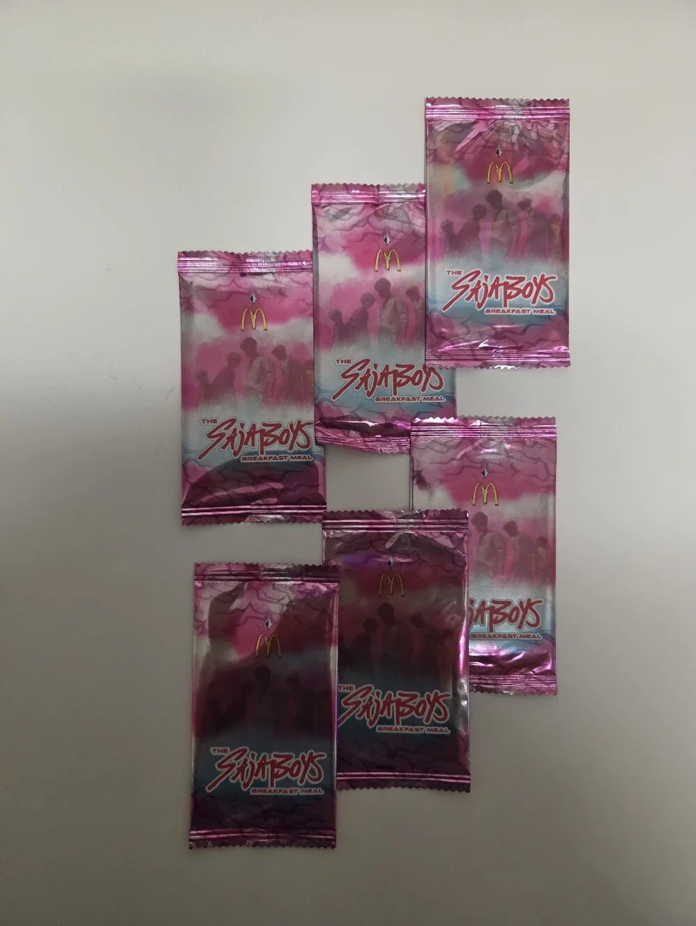 K- POP Demon Hunters Saja Boys Set Of 6 cards